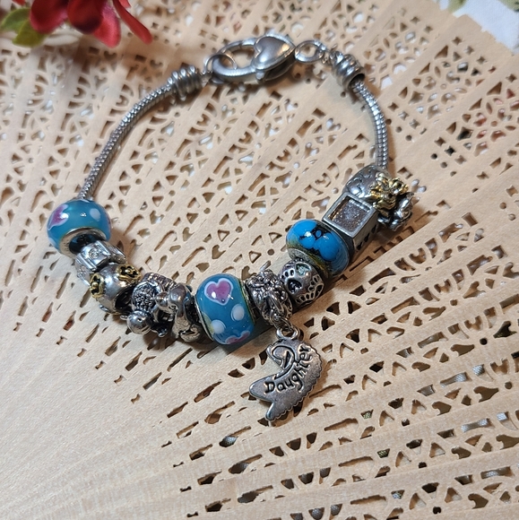 Daughter Charm Bracelet For Sale - Picture 14 of 14
